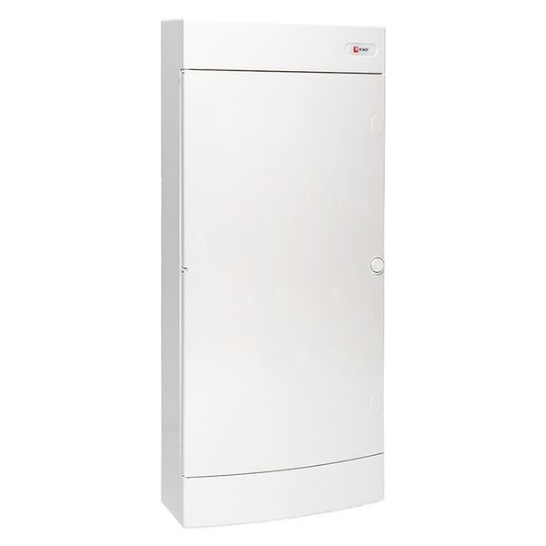 Щит распределительный навесной Unix 4х12мод. IP41 бел. дверь PROxima EKF ux-4x12-nw