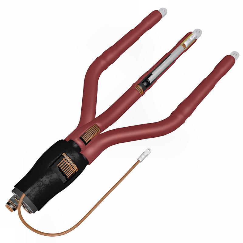 Муфта кабельная концевая внутр. установки 6кВ 3ПКВтпБ6-50-Пр-Cu с наконечн. 9035031 Подольск 3pkvtpb06x050prcu