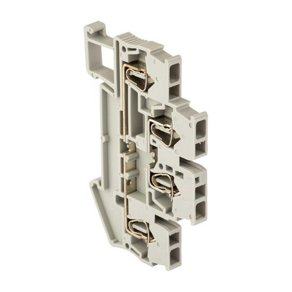 Колодка клеммная ST-4 31А двойн. пружинная сер. EKF plc-jxb-st-4-4-2