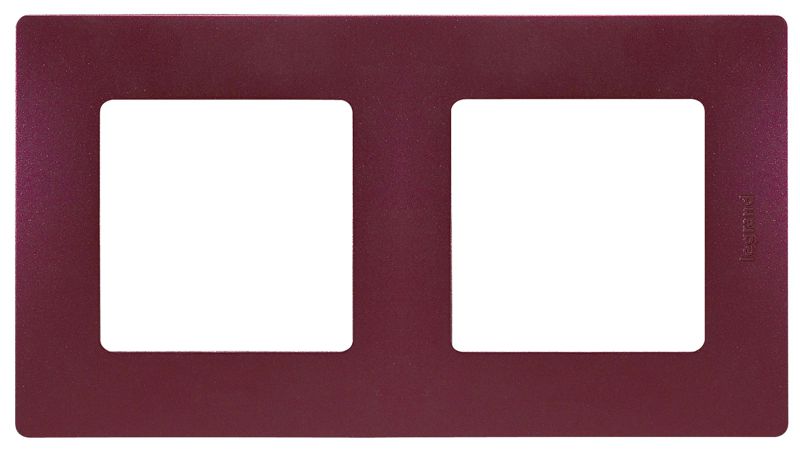 Рамка 2-м Etika сливовый IEK 672562