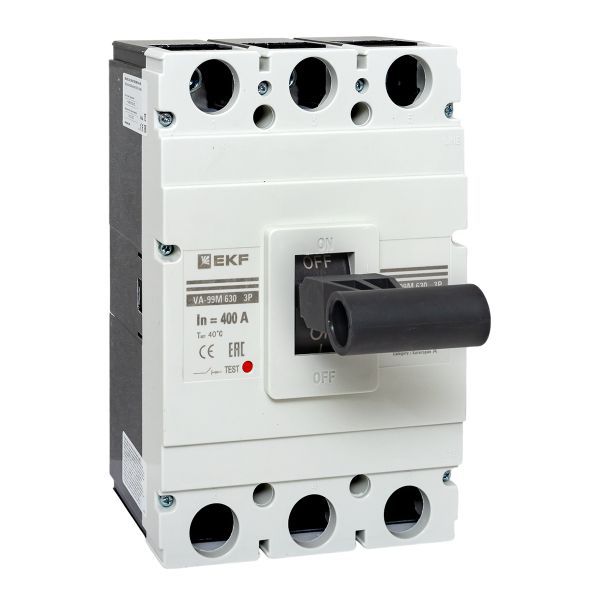 Выключатель автоматический 3п 630/400А 50кА ВА-99М PROxima EKF mccb99-630-400m
