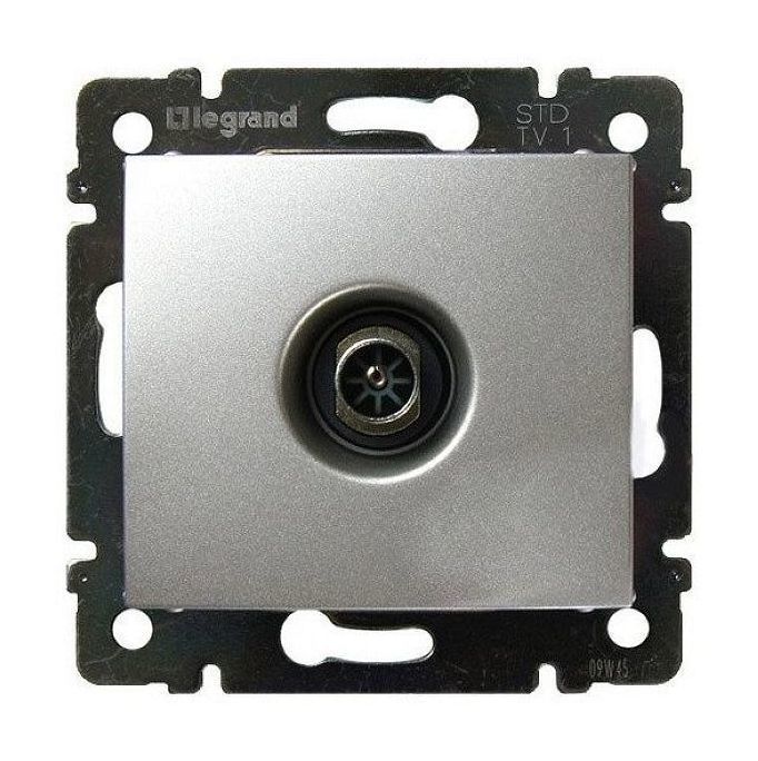 Розетка телевизионная TV СП Valena 2400мГц механизм алюм. (DIY-упак.) IEK 694345