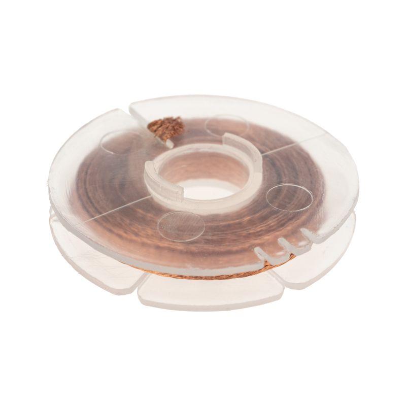 Лента медная для удаления припоя d2.5мм 1.5м Rexant 09-3003