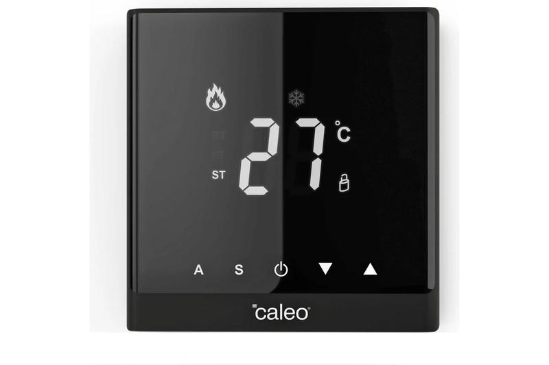 Терморегулятор C732 встраиваемый цифровой 3.5кВт черн. CALEO 0К-00000781