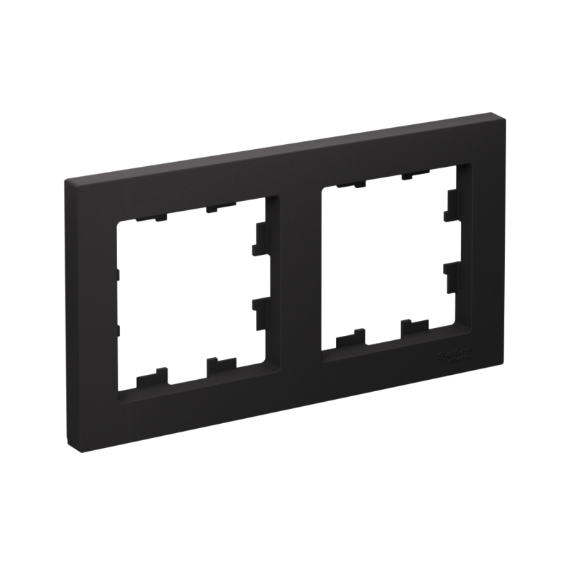 Рамка 2-м AtlasDesign универс. карбон SE ATN001002