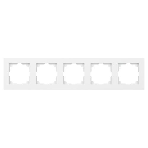 Рамка 5-м СП Accent 6-505-01 бел. Intro Б0063775