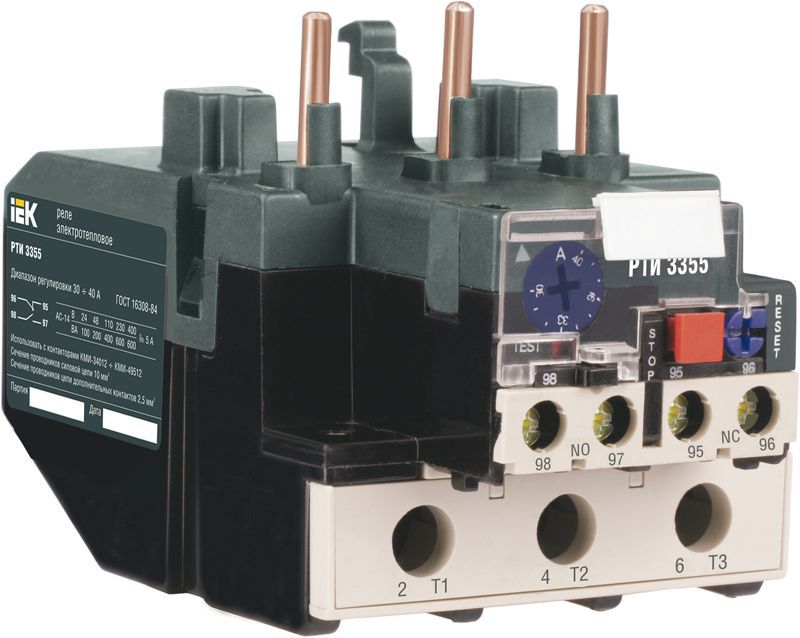 Реле тепл. РТИ 3361 55-70А KARAT IEK DRT30-0055-0070