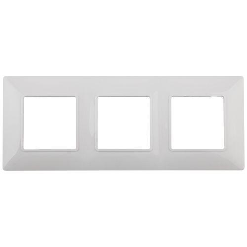 Рамка 3-м 14-5003-01 Elegance бел. ЭРА Б0034393