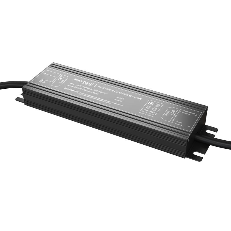 Блок питания PSI001 12В 100Вт IP67 Maytoni 020206