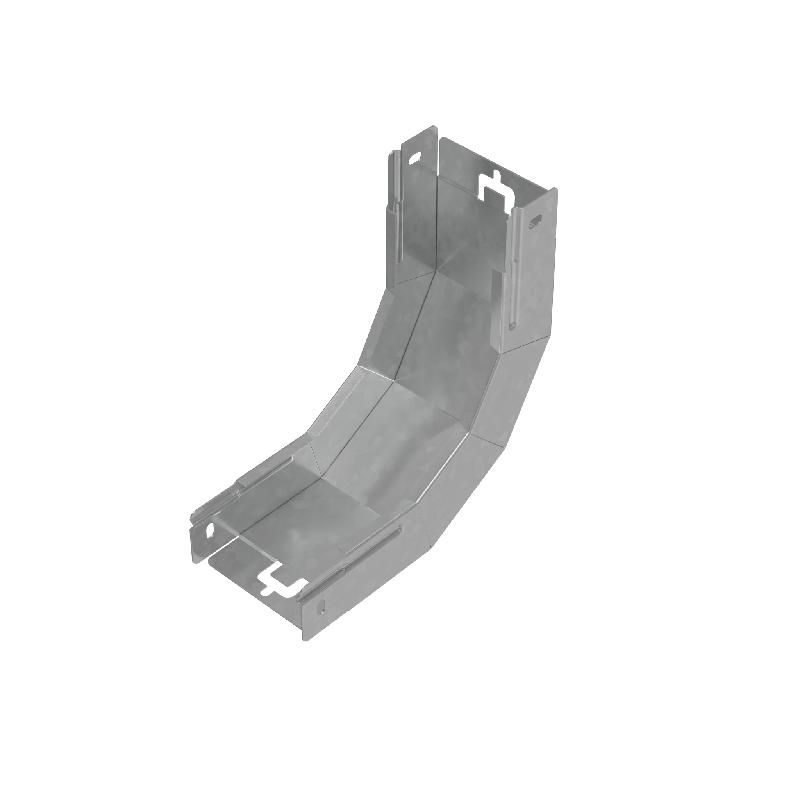 Угол для лотка вертикальный внутренний 90град. 100х50 сталь 0.8мм "ПЛЮС" NLplus90-50-100 КМ PL0470