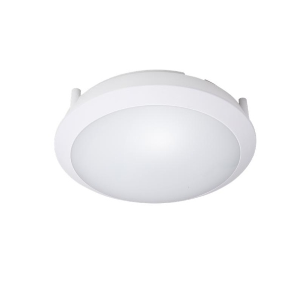 Светильник светодиодный WP 25 C 20W OP 940 D300 WH MDM 300х300х93мм 20Вт 4000К IP66 пылевлагозащ. ЖКХ с микроволнов. датчиком движения бел. Русский Свет 15072523442