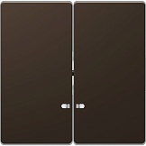 Schneider Electric Merten D-Life Мокко Клавиша 2-ая с линзой для LED модуля