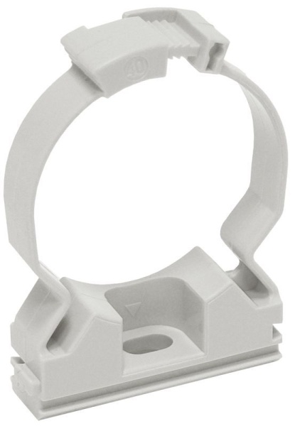 Держатель хомутный для труб CFC20 d20 ELASTA IEK CTA10MP-CFC20-K41-100