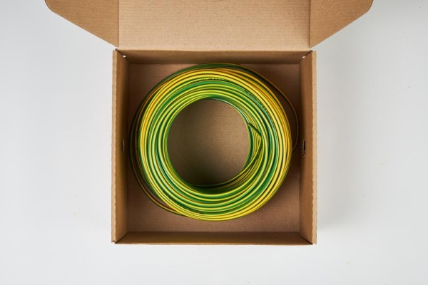 Провод H07V-K 2.5 GN/YE (коробка) (уп.100м) LAPP 3120000411