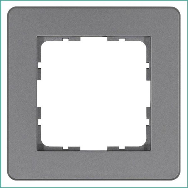 Рамка 1-м G-Flex алюм. Jasmart G1101S