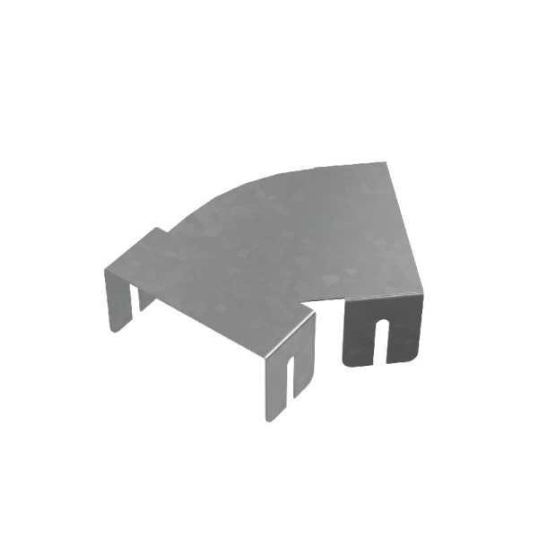 Крышка для угла горизонтального изменяемого 0-45град. осн.100 сталь "ПЛЮС" KIGLplus100 HD гор. оцинк. КМ PL12420
