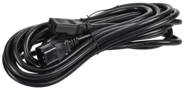 Кабель электропитания PDU 3х1.5 5м с разъемами С13-C14 ITK PC-C13C14-5M