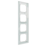 Schneider Electric Merten SM M-Elegance Стекло Белый Кристалл Рамка 4-ая