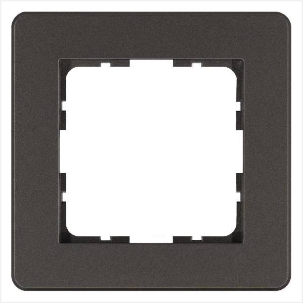Рамка 1-м G-Flex мокко Jasmart G1101Z
