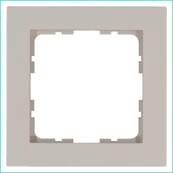 Рамка 1-м G-Classic тауп Jasmart G1001T