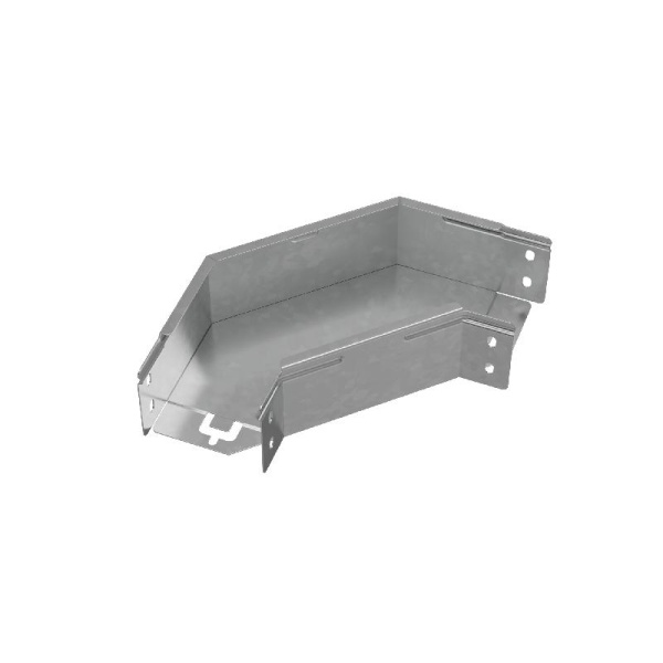 Угол для лотка горизонтальный 90град. 100х80 сталь 1мм "ПЛЮС" GLplus90-80-100 КМ PL0433