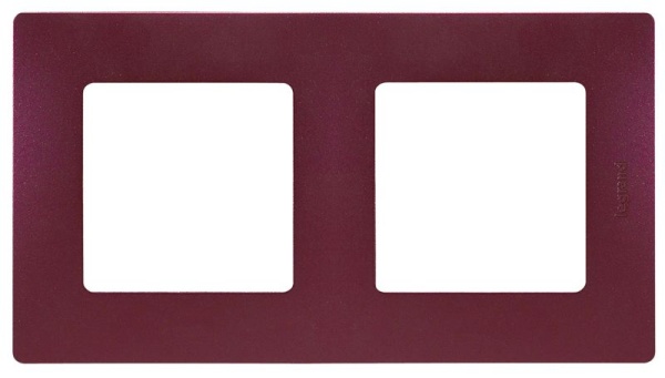 Рамка 2-м Etika сливовый IEK 672562