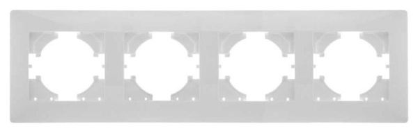 Рамка 4-м Bravo бел. GUSI С1040-001