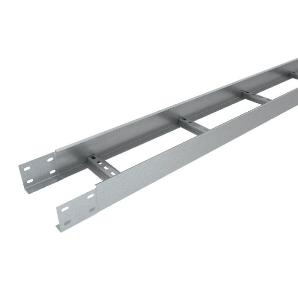 Лоток лестничный 500х80 L3000 сталь 1.5мм "БЫСТРЫЙ МОНТАЖ" LLS80-500-1.5-3000 КМ LO6906