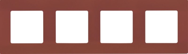 Рамка 4-м Etika какао IEK 672574