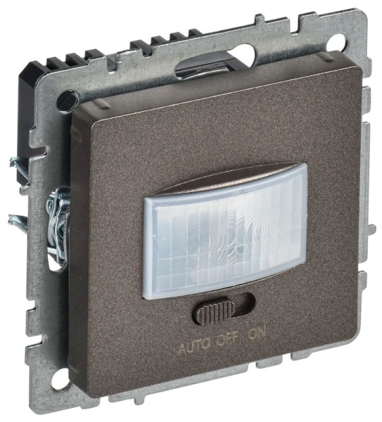 Датчик движения BRITE ДС10-1-БрТБ механизм бронза IEK BR-MS10-N-150-05-K45