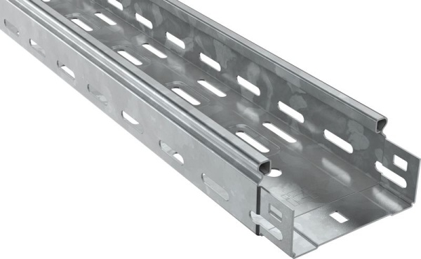 Лоток листовой перфорир. 100х50 L3000 сталь 1.2мм HDZ IEK CLP10-050-100-120-3-M-HDZ