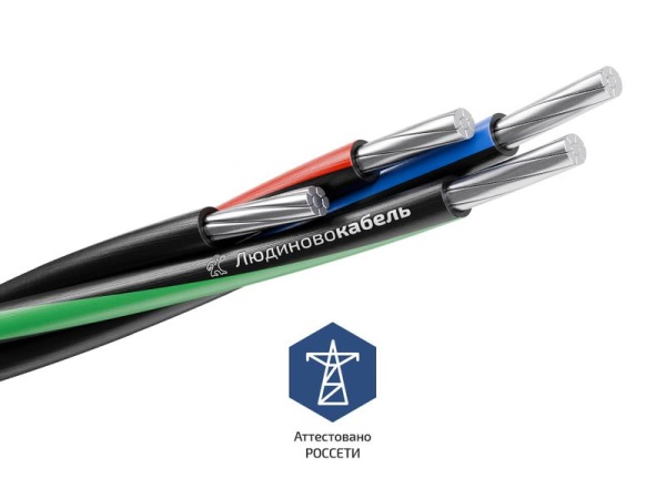 Провод СИП-2 3х70+1х54.6 0.6/1кВ (м) Людиновокабель Л0012536