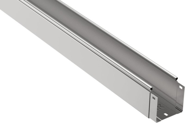 Лоток листовой неперфорир. 100х100 L3000 сталь 0.7мм IEK CLN10-100-100-3