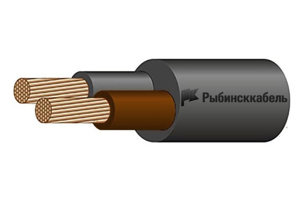 Кабель КГ-ХЛ 2х4 380/660-3 (м) Рыбинсккабель 720590