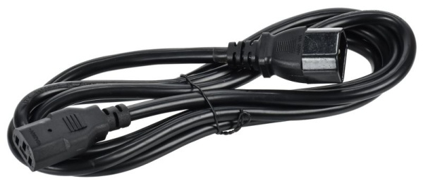 Кабель электропит. PDU 3х1.5 2м с разъемами С13-C14 ITK PC-C13C14-2M