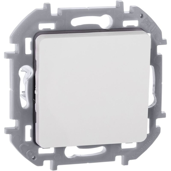 Переключатель 1-кл. Inspiria 10А IP20 250В 10AX механизм бел. IEK 673650