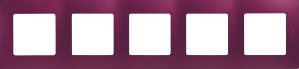 Рамка 5-м Etika сливовый IEK 672565