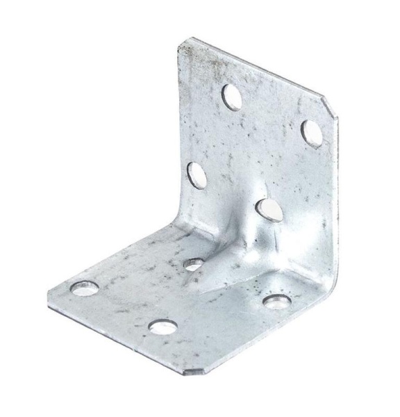 Угол крепежный усилен. 90х90х65 цинк Zitar 124412