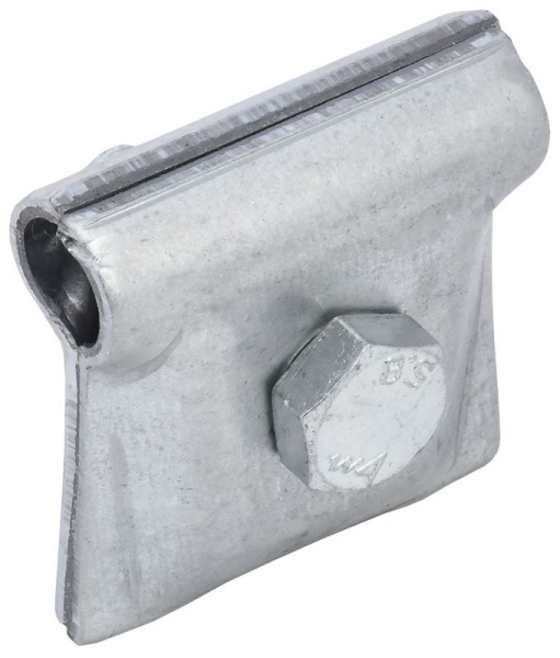 Зажим соединительный круглого проводника 6-12мм оцинк. сталь IEK ZCC80-11-1-16