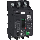 Schneider Electric Автоматический выключатель GV4PE с многофункциональным NFC расцепителем 115A 50kA зажим под кольцевой наконечник