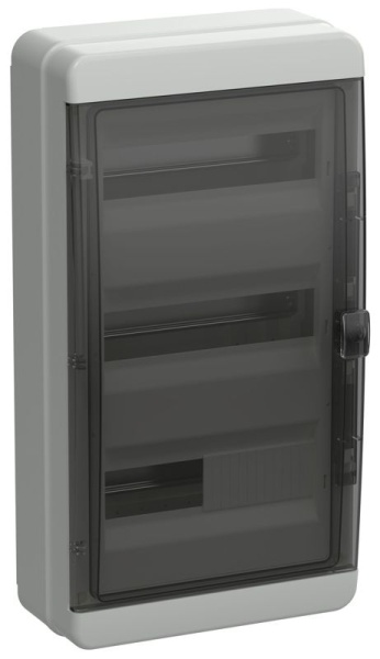 Корпус КМПн-36 TEKFOR IP65 черн. прозр. дверь пластик. IEK TF5-KP72-N-36-65-K03-K02