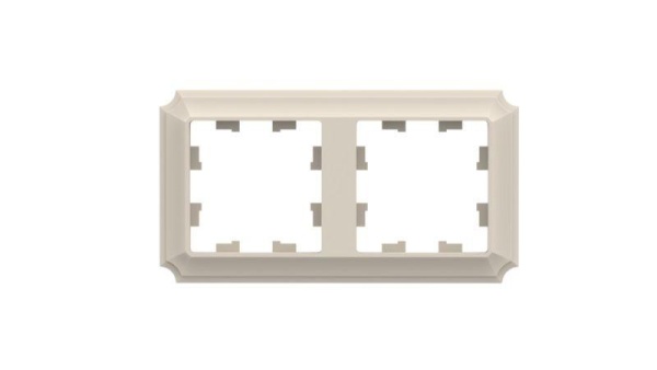 Рамка 2-м AtlasDesign Antique универс. беж. SE ATN100202