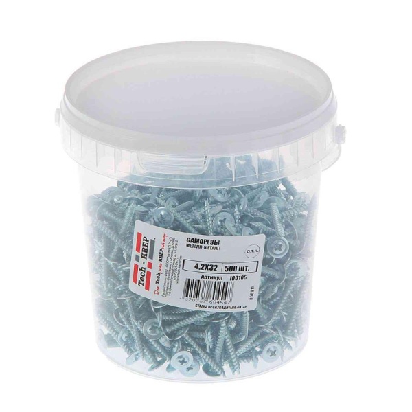 Саморез ШСММ 4.2х32 (уп.500шт) Tech-Krep/Zitar 100105