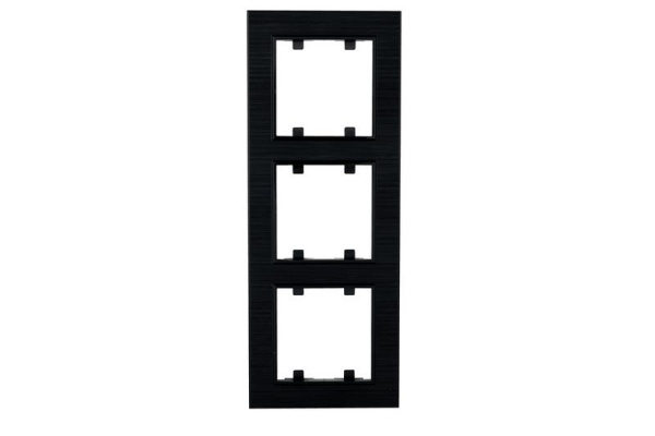 Рамка 3-м Karea LINE STAR чер. Makel 86054703