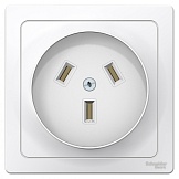Systeme Electric Blanca внутр Бел Розетка силовая 2Р+N, 32А, 250В