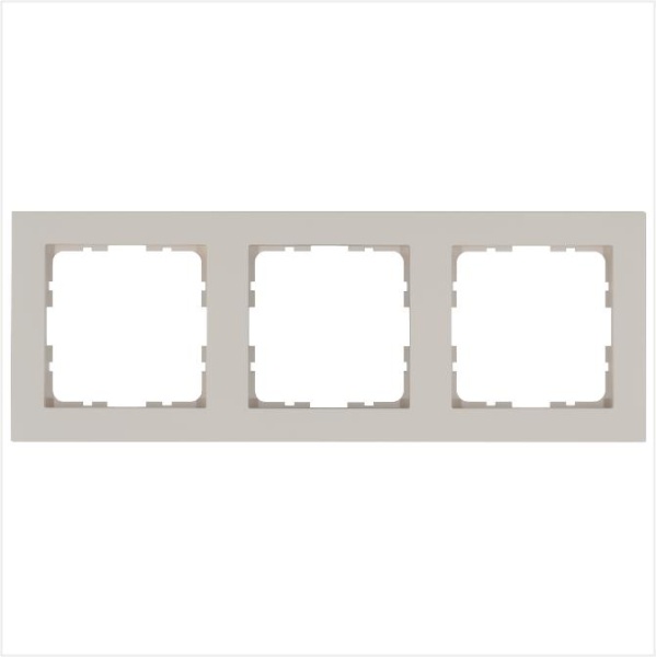 Рамка 3-м G-Classic тауп Jasmart G1003T