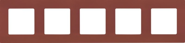 Рамка 5-м Etika какао IEK 672575