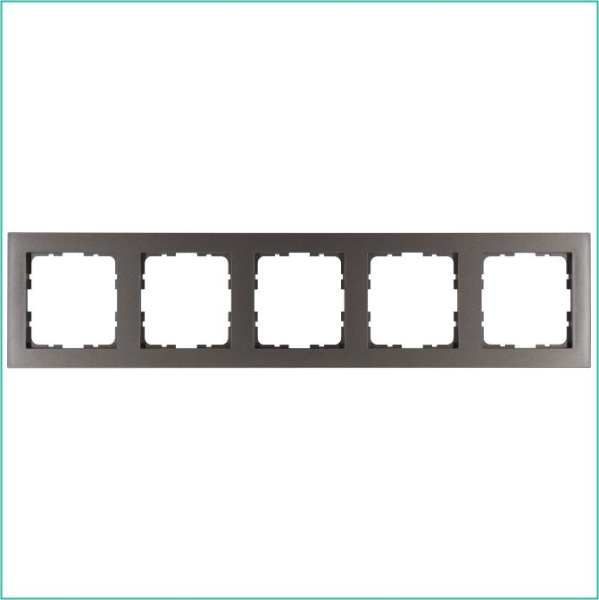 Рамка 5-м G-Classic мокко Jasmart G1005Z