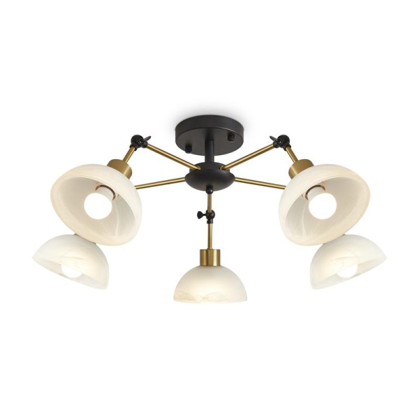 Светильник Bessie 5х60Вт E27 IP20 подвесной Freya FR5526PL-05BBZ