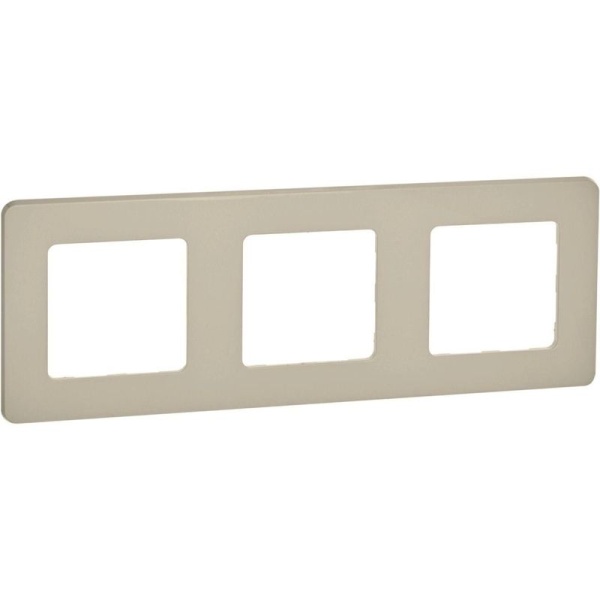 Рамка 3-м Inspiria сл. кость IEK 673951